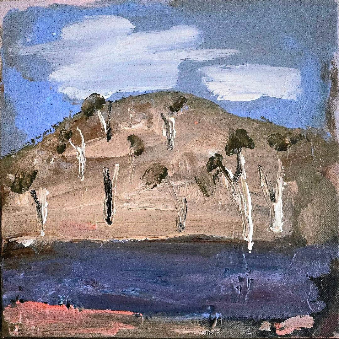 'Any other hill' 31x31cm framed