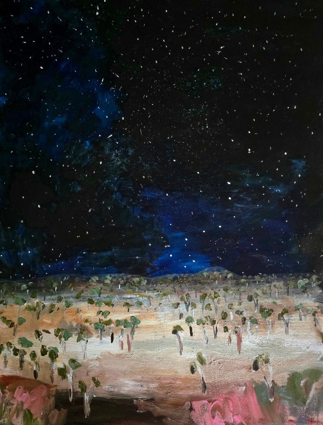 'Saphire skies'