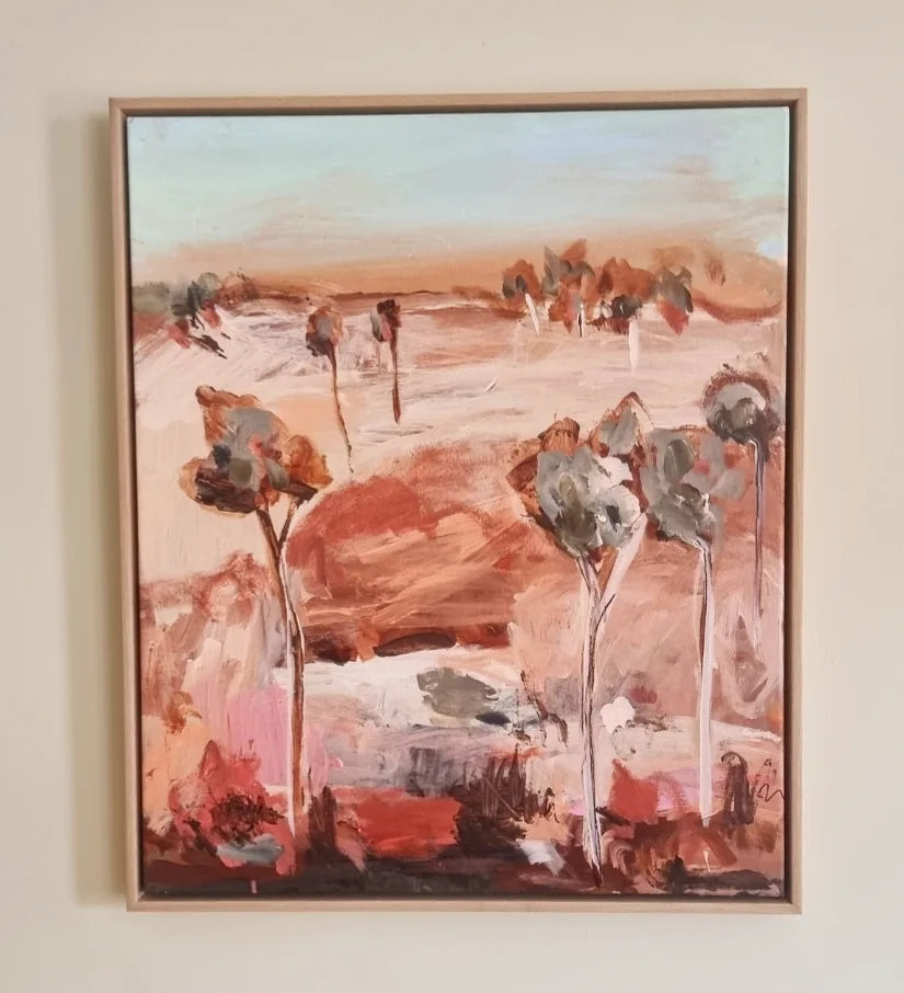 *Limited Release* Framed Canvas Print Taking A Roadtrip 71x83cm