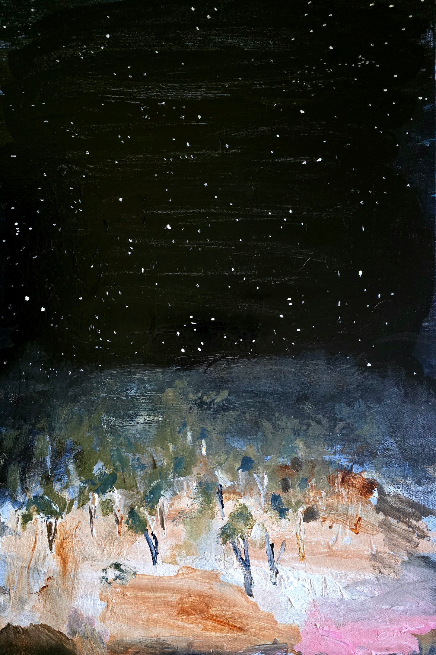 'Night sky talking' original