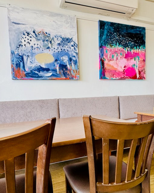 ***Collaboration with Rural  Students 91x91cm***