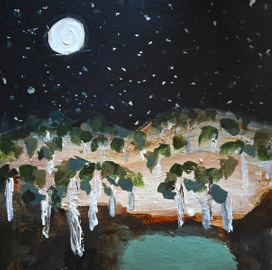 'There is always the moon' original
