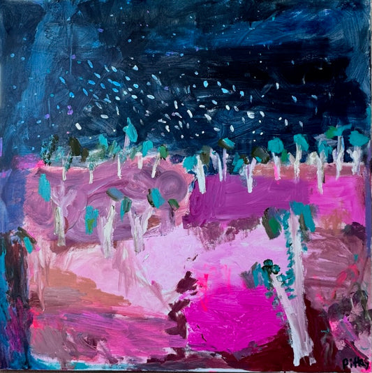 ***Collaboration with Rural  Students 91x91cm***