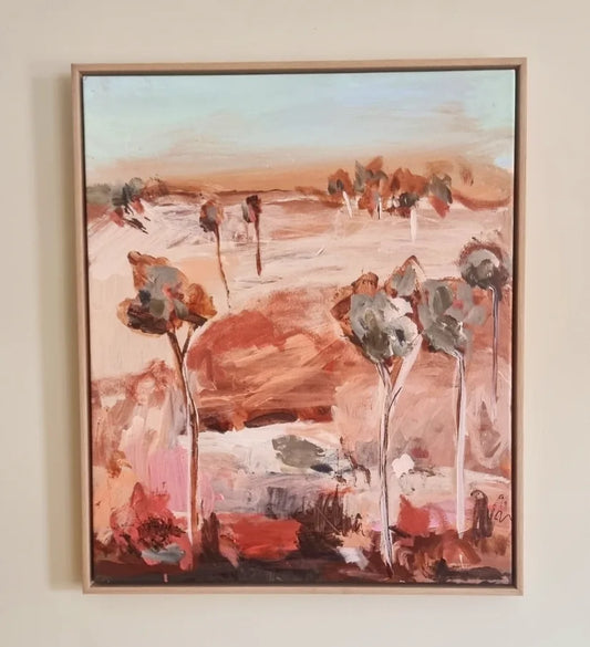 *Limited Release* Framed Canvas Print Taking A Roadtrip 71x83cm